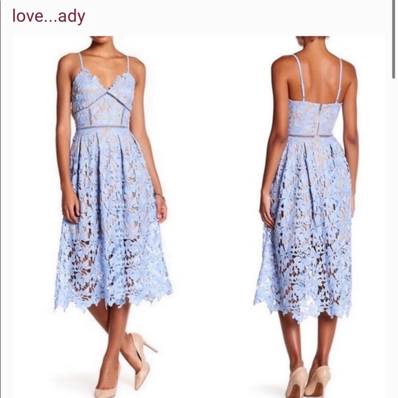 Love...Ady Lace Midi Slip Dress - Picture 7 of 7